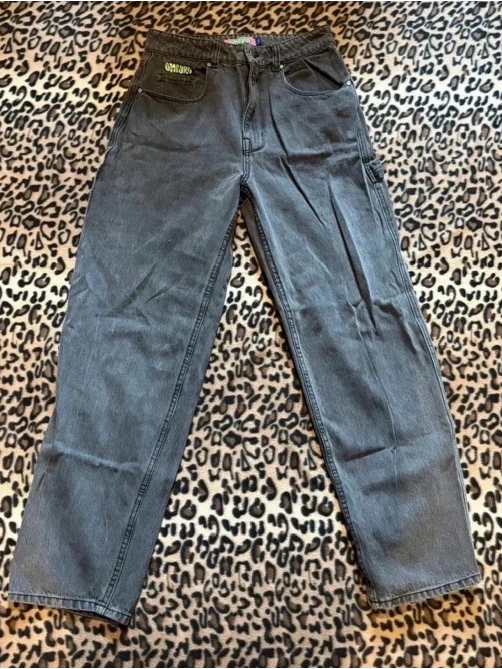 Empyre wide leg grey jeans size 7